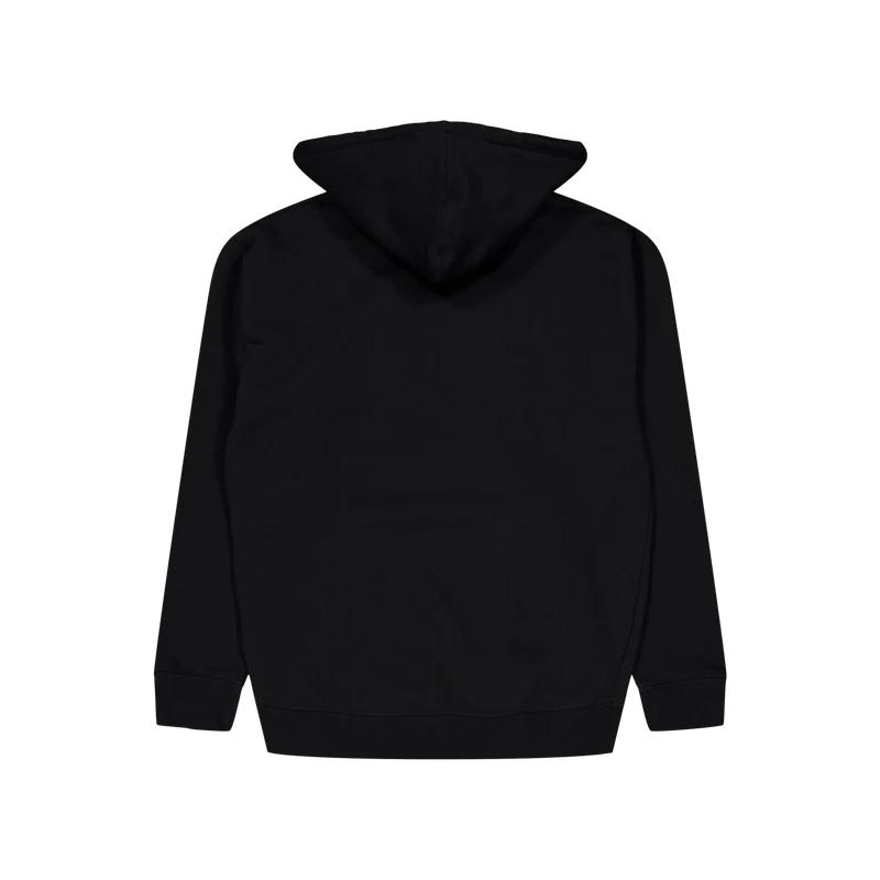 Studded Biker Hood Black