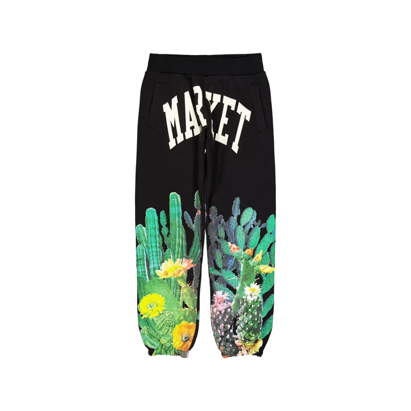 Cactus Arc Sweatpants Black