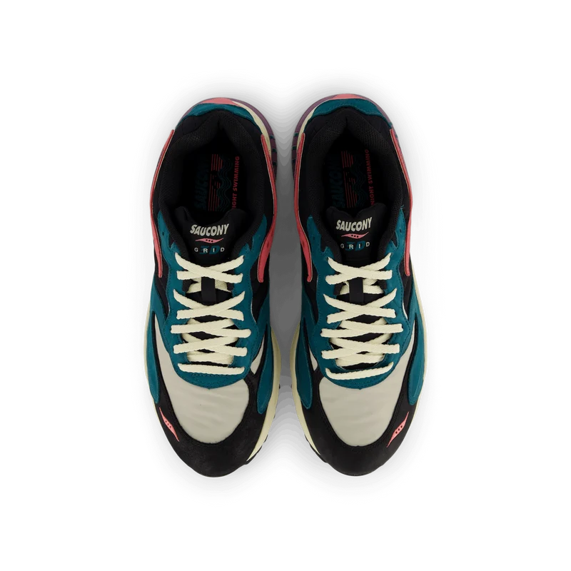 3d Grid Hurricane Green/black
