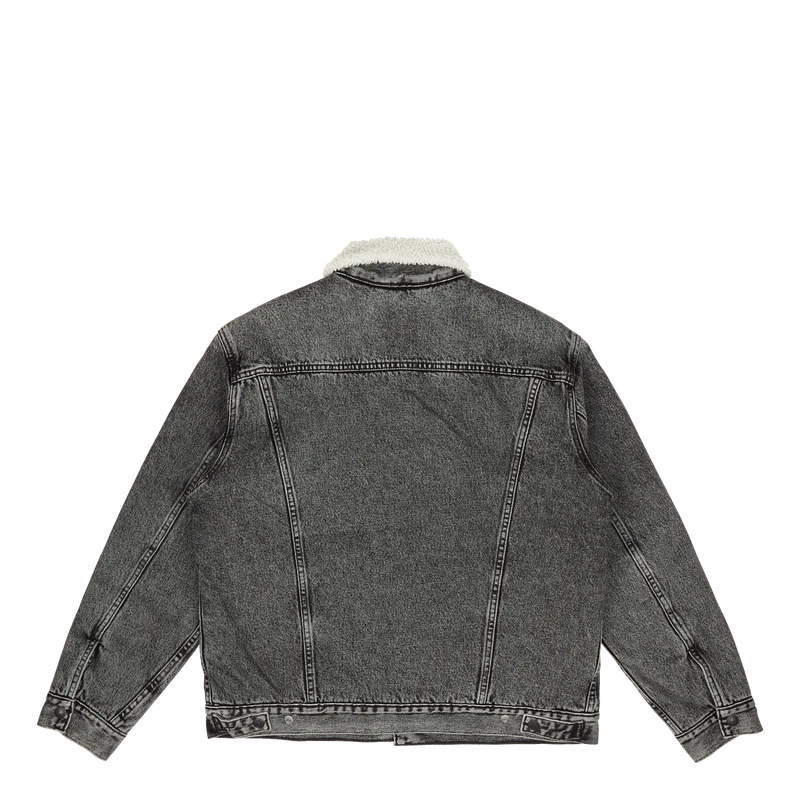 Vtg Fit Sherpa Trucker Z1305