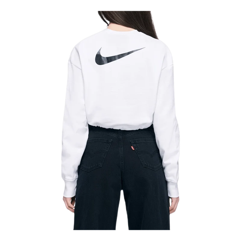 W Sportswear Swoosh Crew White