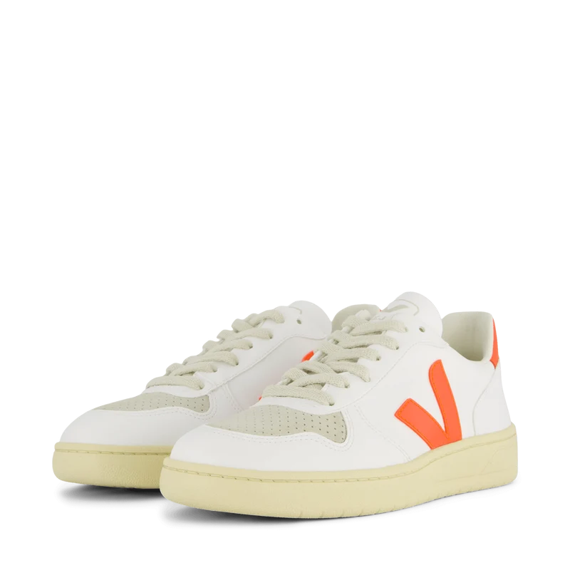 V-10 Cwl White Orange Fluo