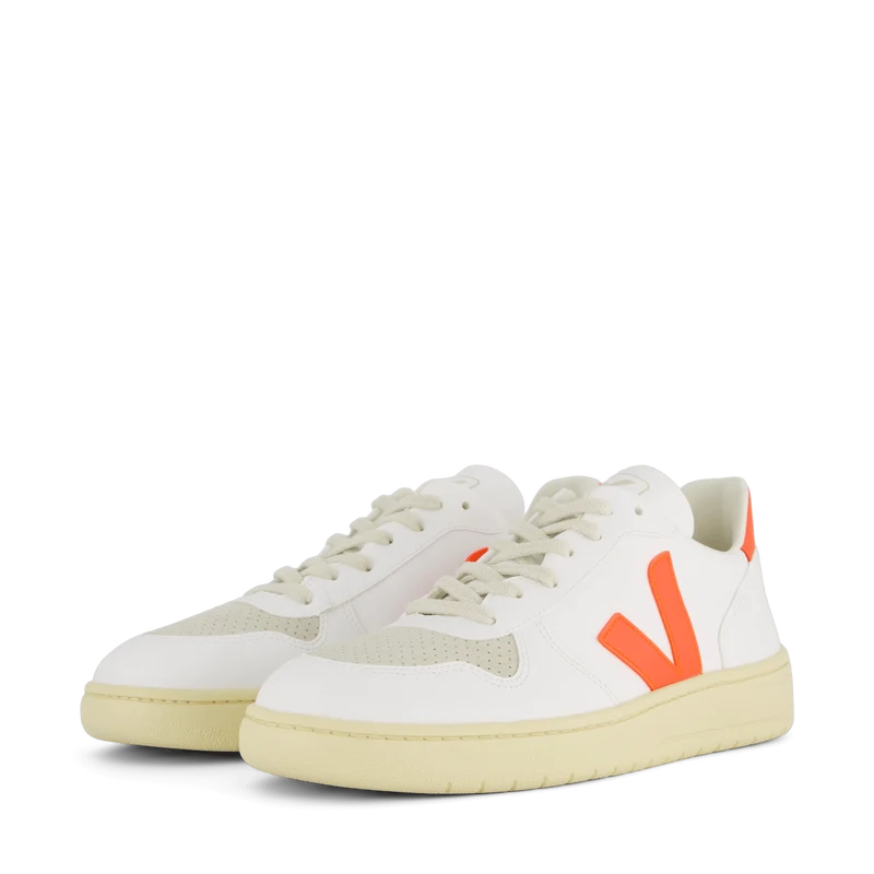 V-10 Cwl White Orange Fluo