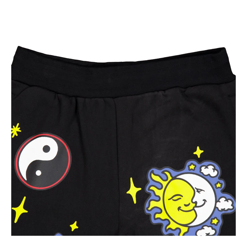 Smiley Start Within Stars Swea Black