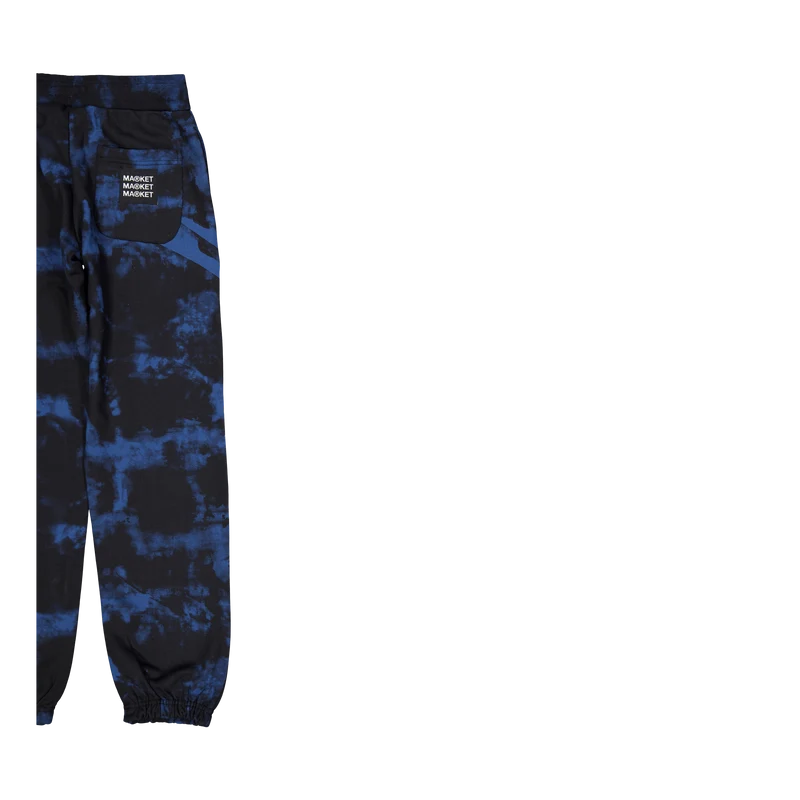 Cali Arc Peace Tie-dye Sweatpa Navy Smoke Tie-dye
