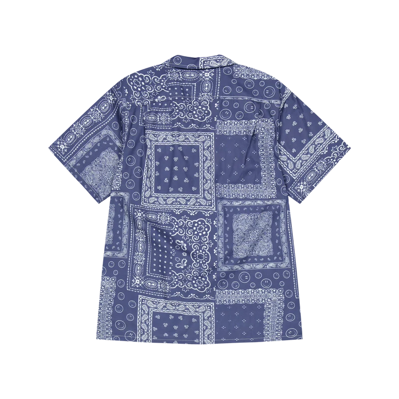 Camp Shirt Navy Bandana