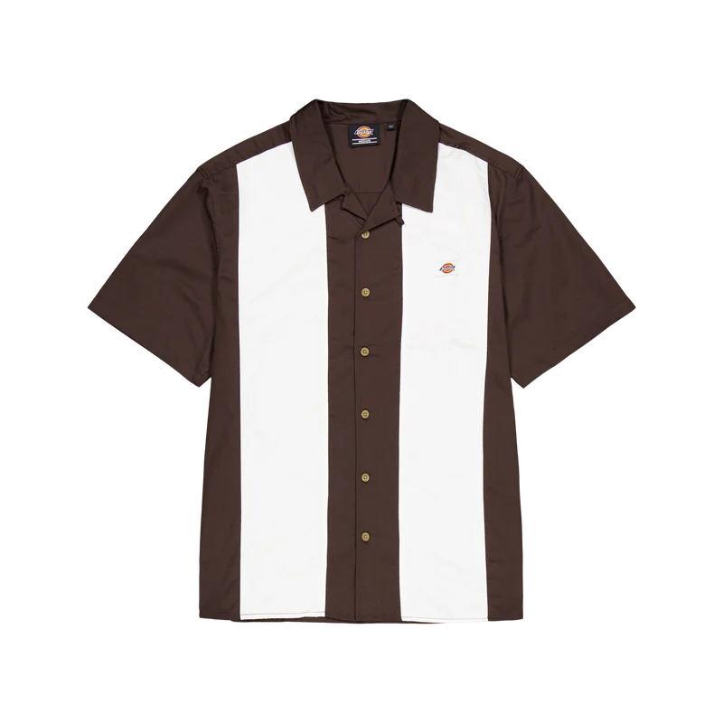 Westover Shirt Ss Dark Brown