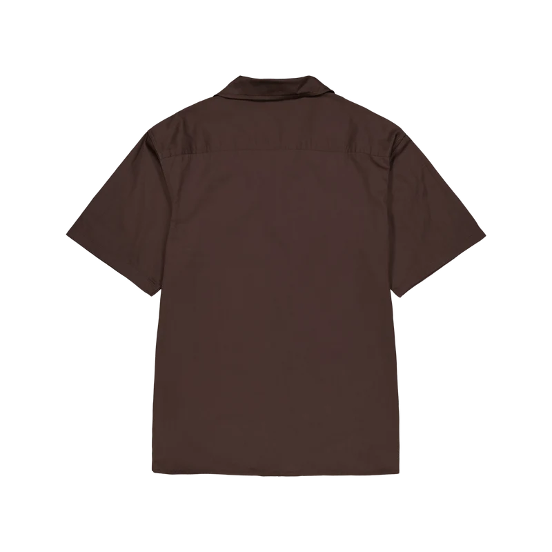 Westover Shirt Ss Dark Brown
