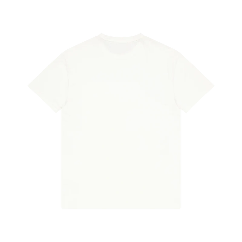 Classic Fit Cotton-Linen Pocket T-Shirt Antique Cream