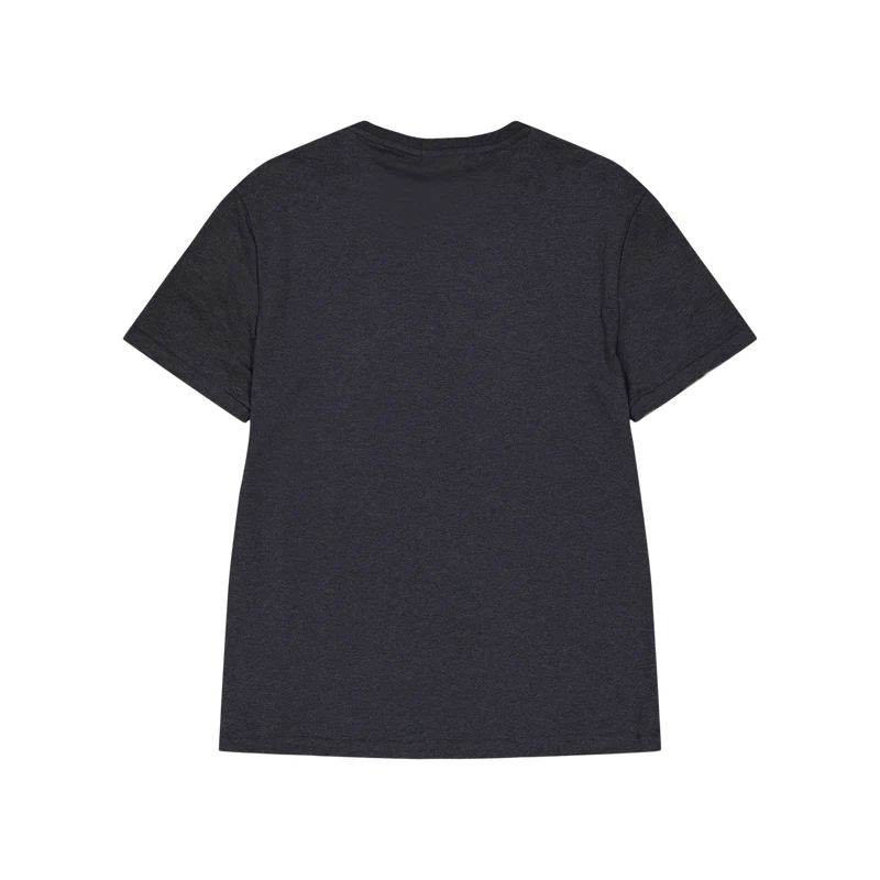 Custom Slim Fit Soft Cotton T-Shirt Black Marl Heather