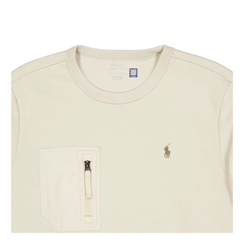 Double-Knit Pocket Sweatshirt Classic Stone