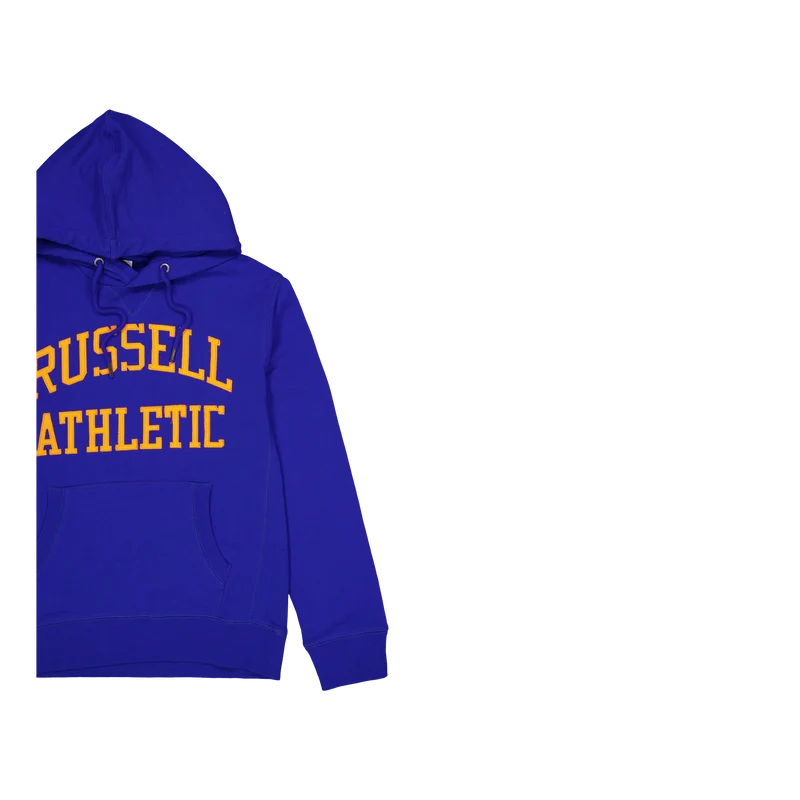 Iconic Twill Hoodie Blue