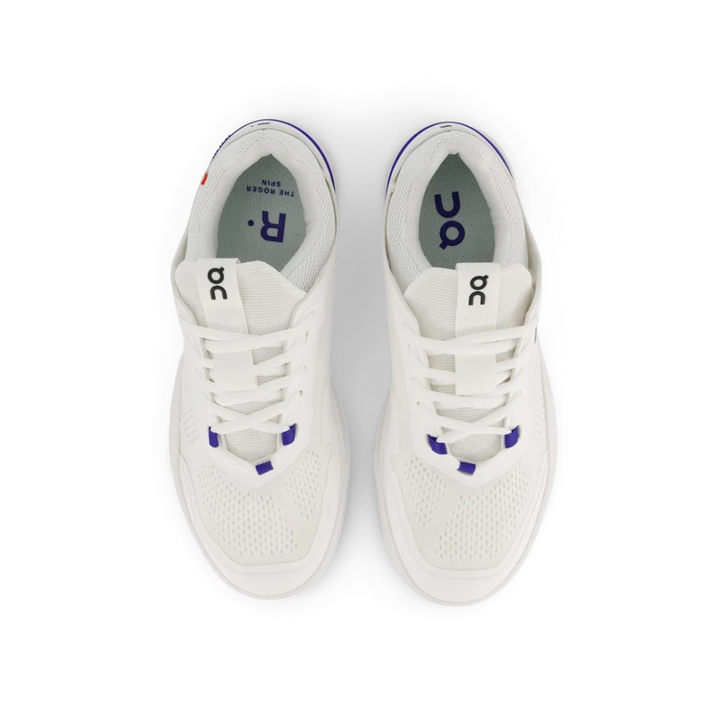 The Roger Spin W Undyed-white/indigo