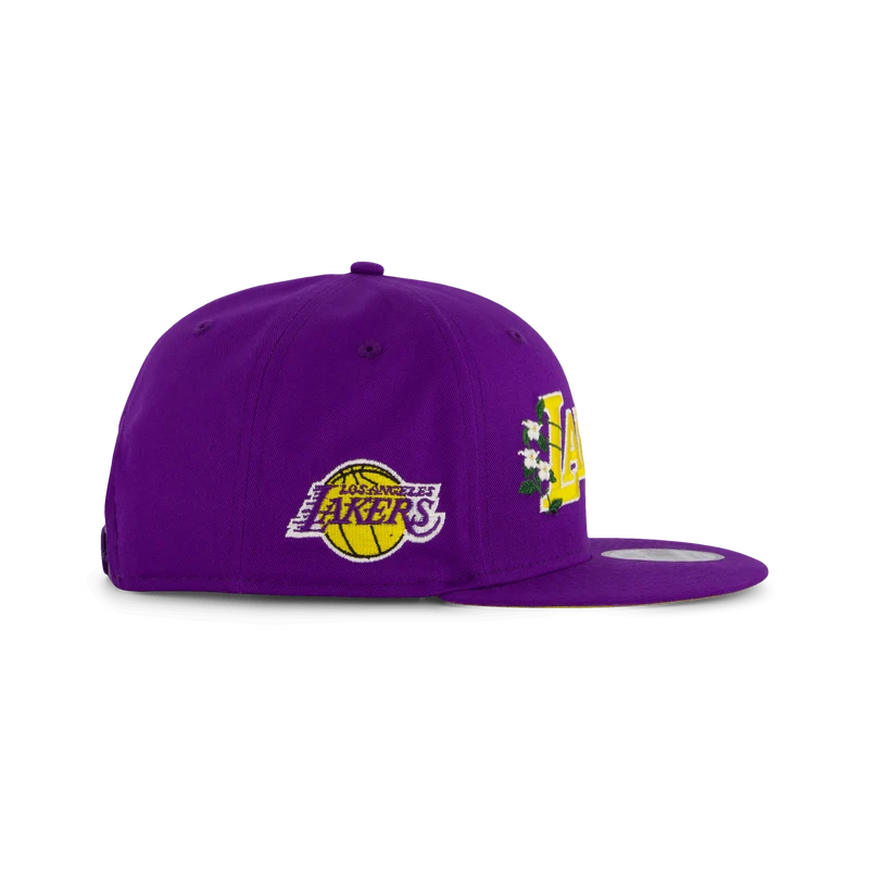 Flower Wordmark 9fifty Lakers Trpyel