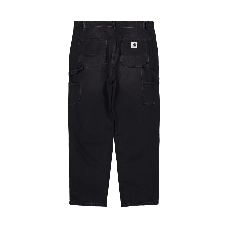 W' Pierce Pant Straight Black