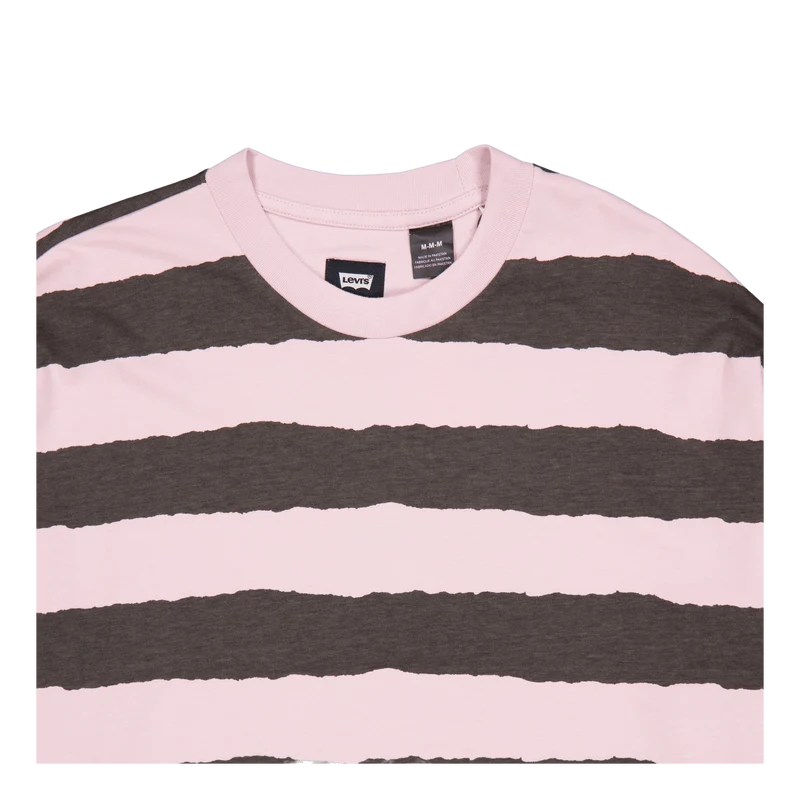 Skate Graphic Box Ls Tee Multi Torn Up Pink Black