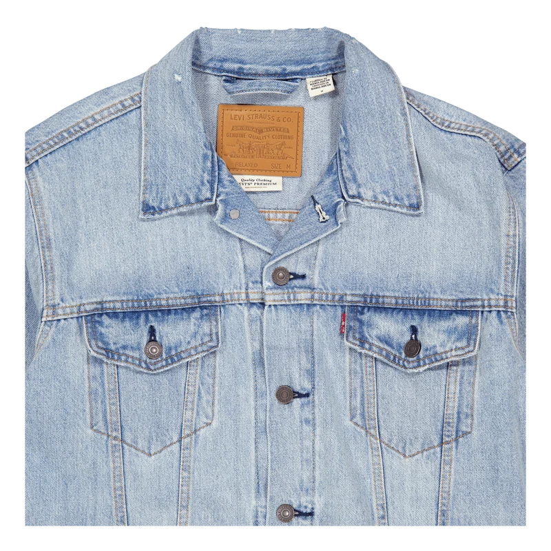 New Relaxed Fit Trucker Light Huron Waves