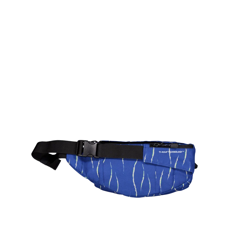 Hyde Print Waist Bag Blue