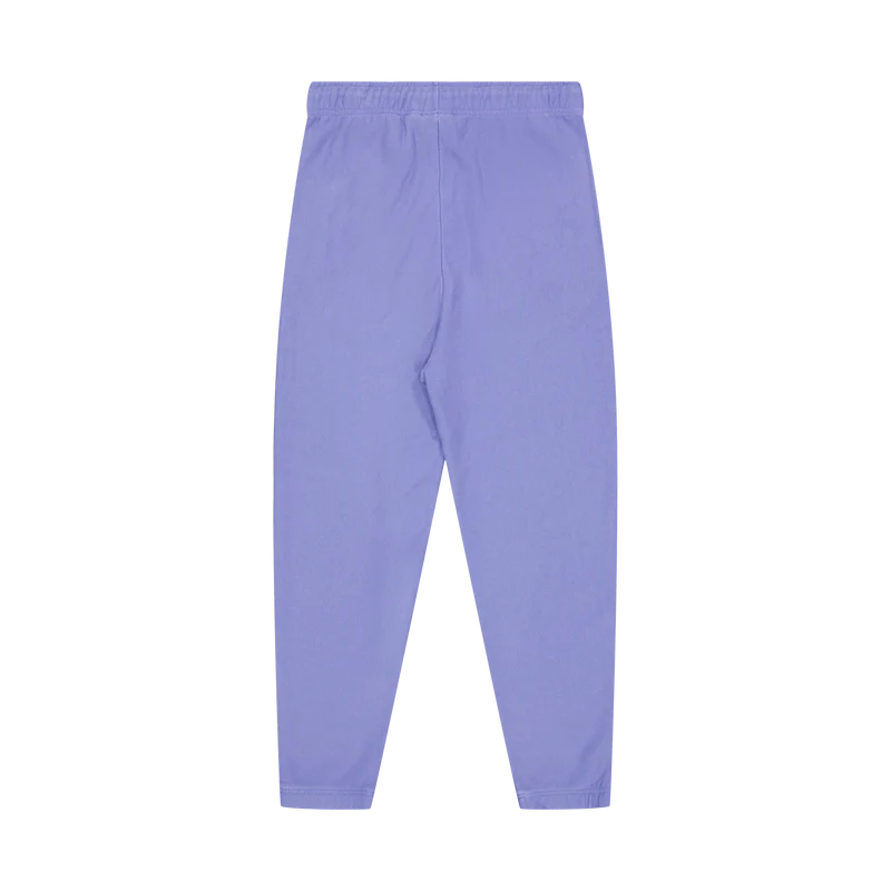 Elastic Cuff Pants Bleached Denim