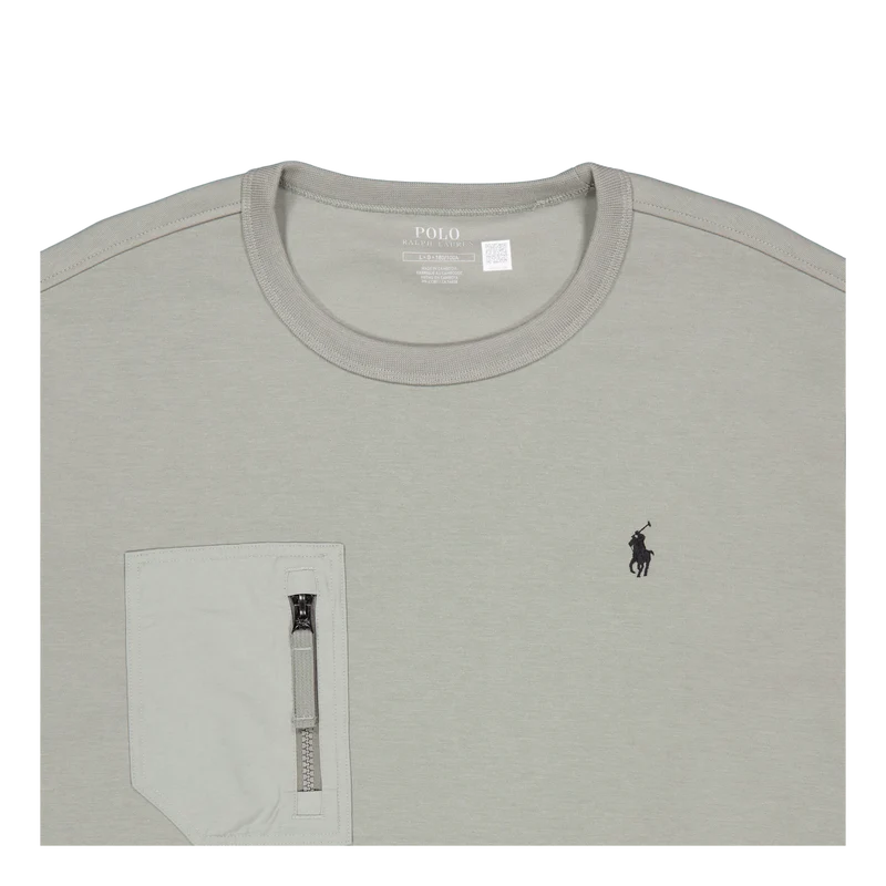Double-Knit Pocket Sweatshirt Performance Grey