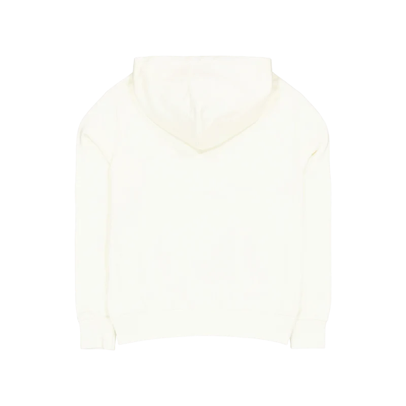 Appliquéd Fleece Hoodie Clubhouse Cream