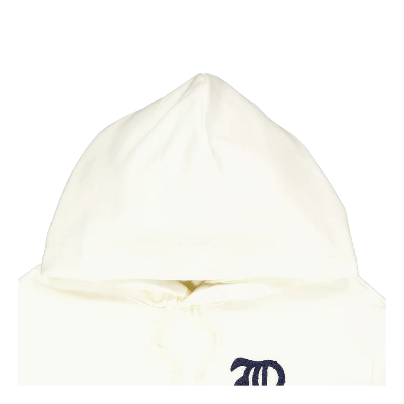 Appliquéd Fleece Hoodie Clubhouse Cream