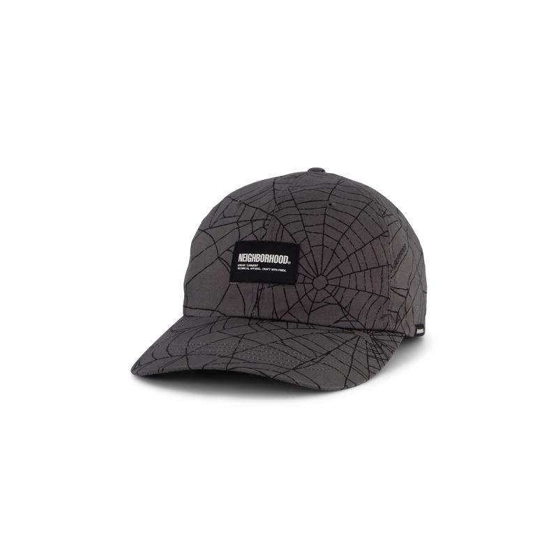Spiderweb Dad Cap Gray