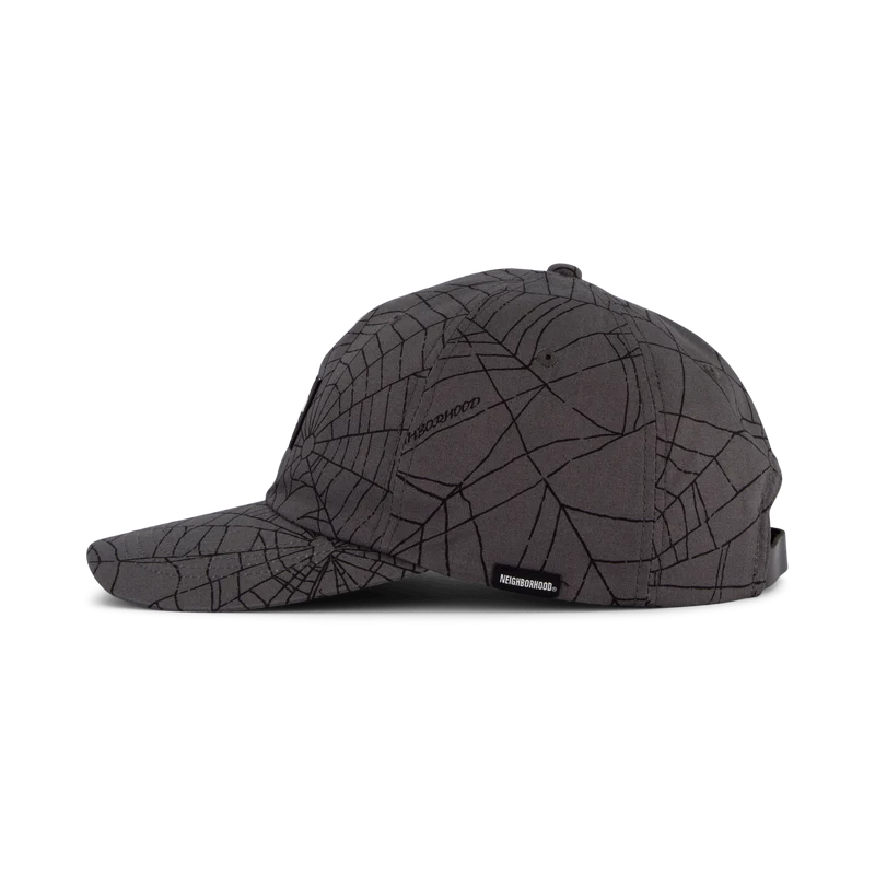 Spiderweb Dad Cap Gray