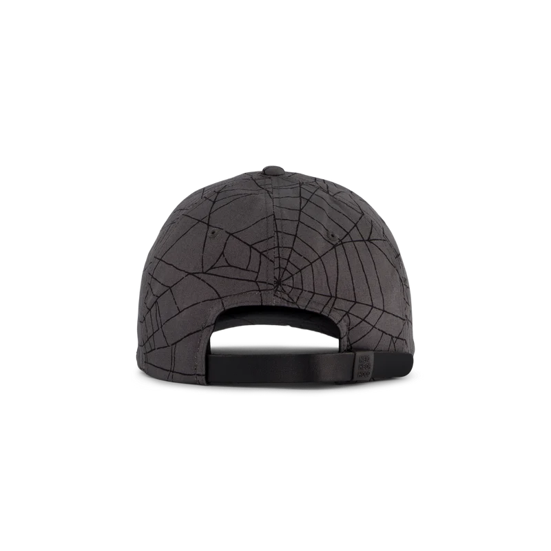 Spiderweb Dad Cap Gray