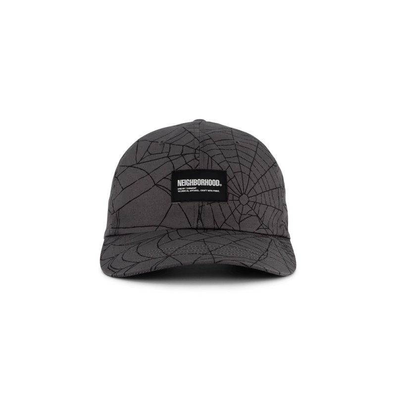 Spiderweb Dad Cap Gray