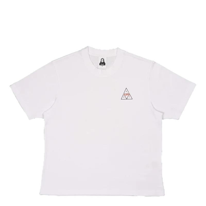 X-girl X Huf S/s Relax Tee White