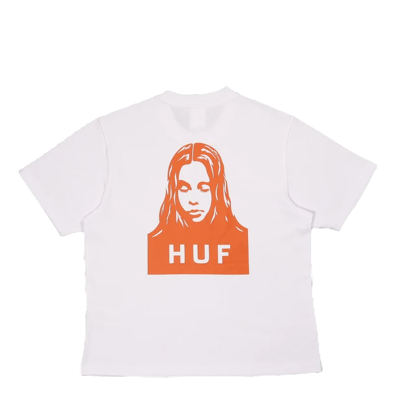 X-girl X Huf S/s Relax Tee White