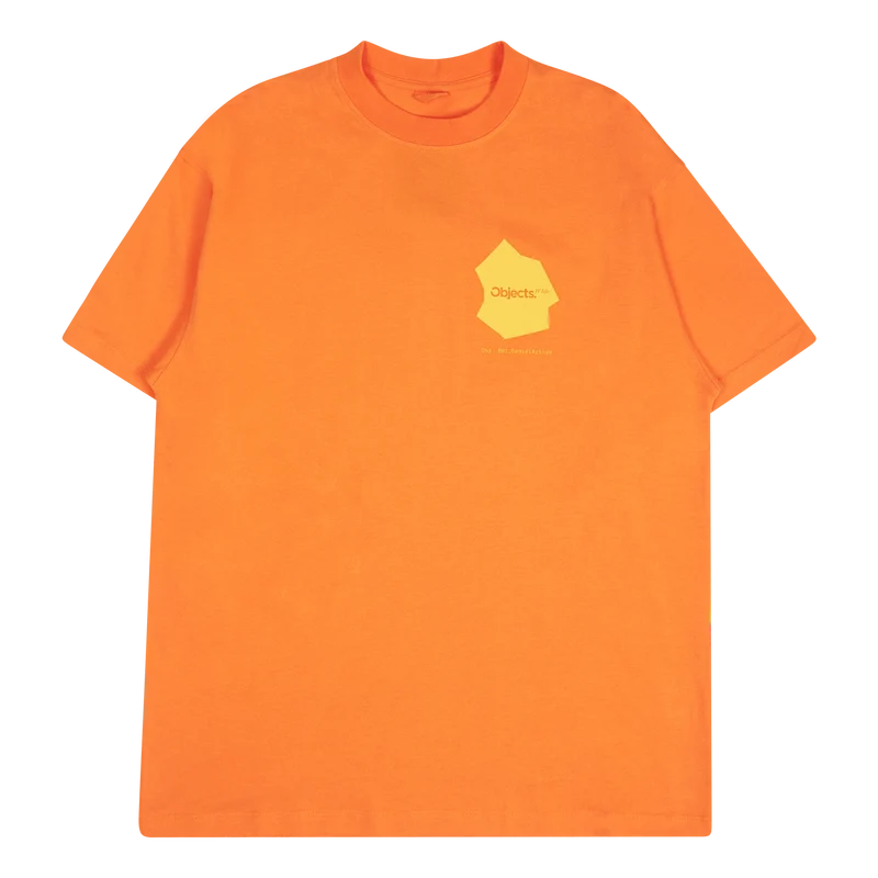 Continuity Print Tee Studio Orange