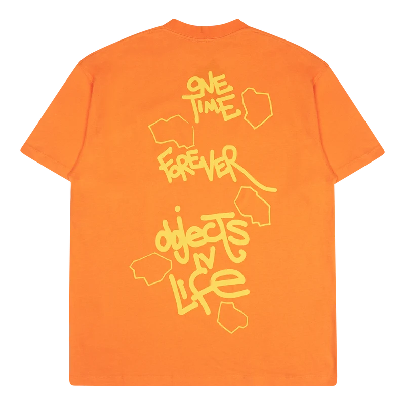 Continuity Print Tee Studio Orange
