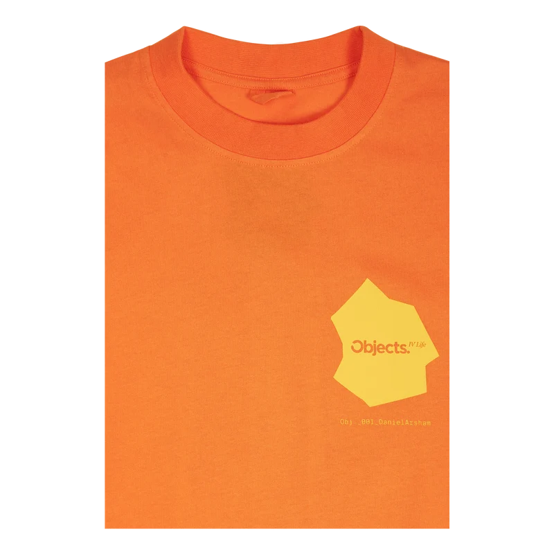 Continuity Print Tee Studio Orange