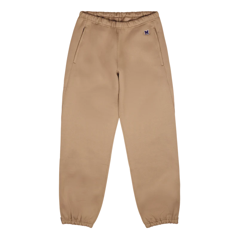Zipped Sweat Pant - Pe/c Lined Khaki