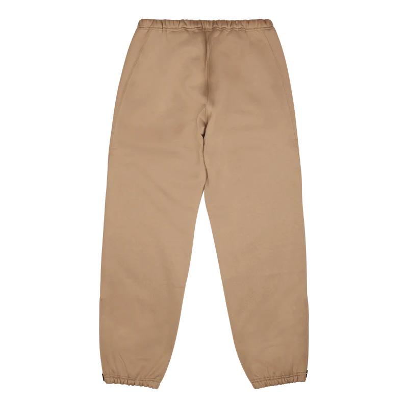Zipped Sweat Pant - Pe/c Lined Khaki