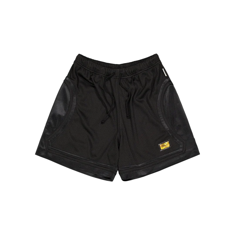 Abc. 123. Mesh Satin Basketbal Black