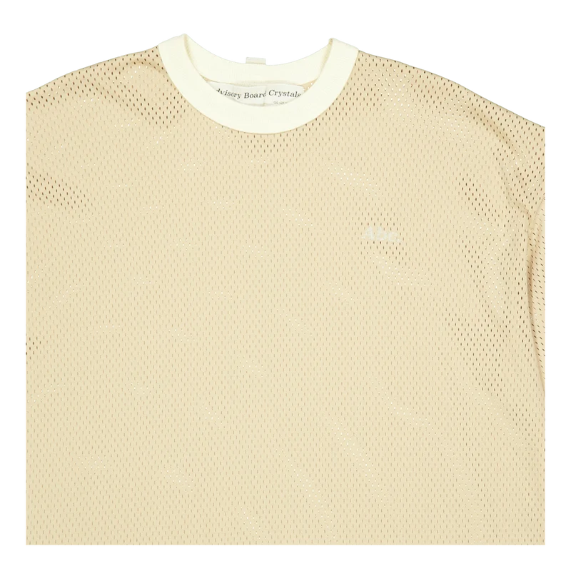 Abc. 123 Mesh Ringer T-shirt Ecru