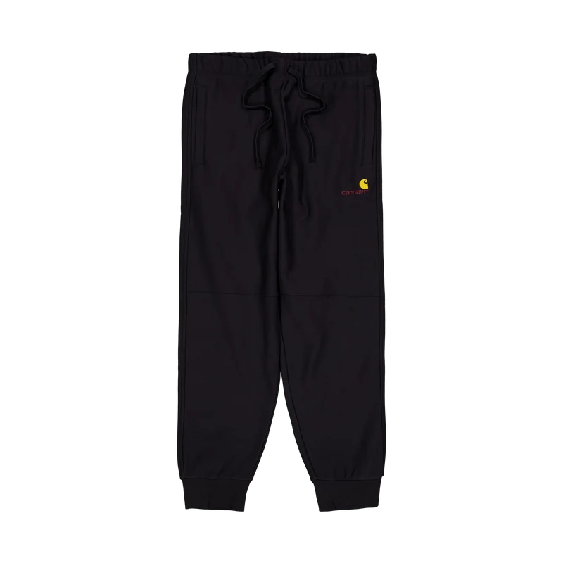 American Script Jogging Pant Black
