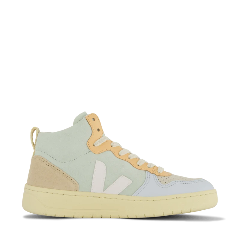 V-15 Suede Jade White Multico