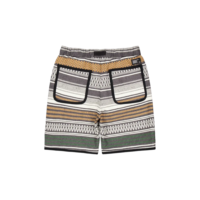 Mexican Blanket Short Pants Gray