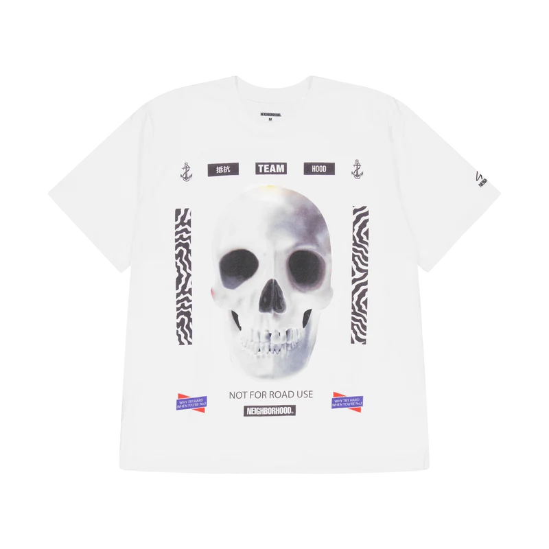Nh X Dsc . Crewneck Ss-1 White