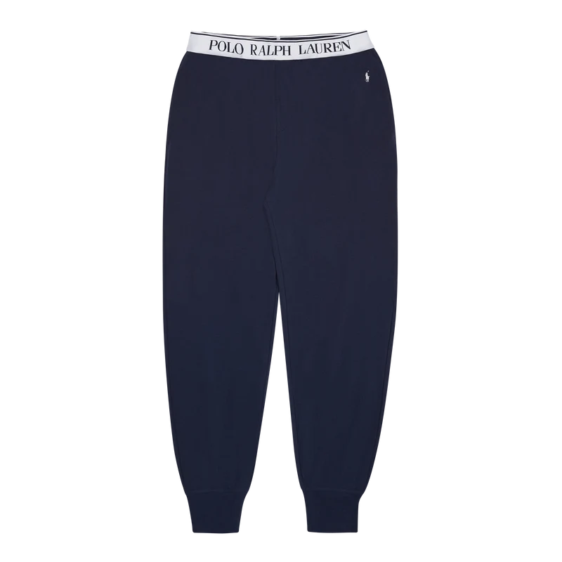 French Terry Sleep Jogger Cruise Navy White Wb