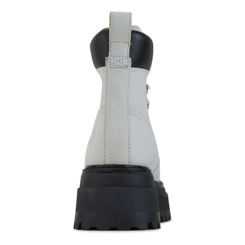 Timberland Sky 6 In Lace Up Bright White