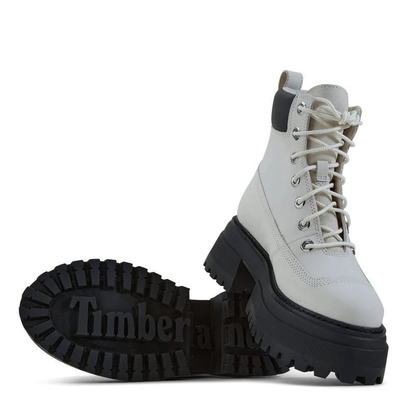 Timberland Sky 6 In Lace Up Bright White