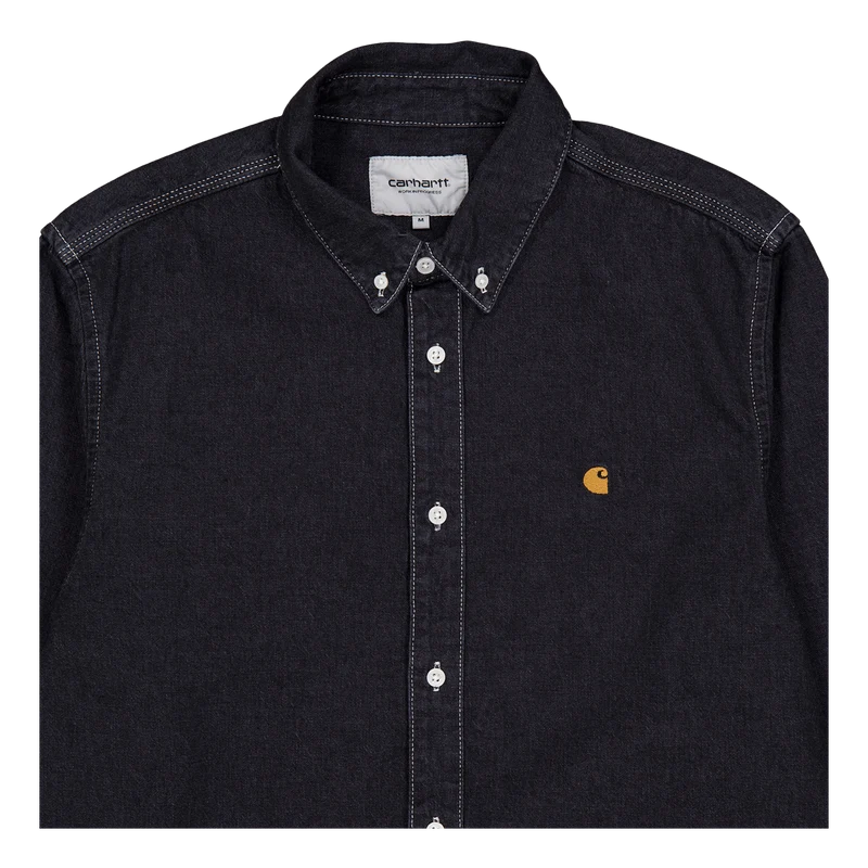 L/s Weldon Shirt Black