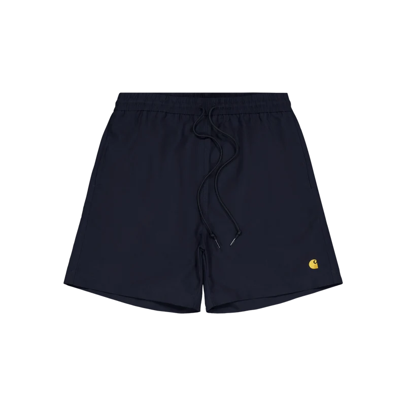 Chase Swim Trunks Dark Navy / Gold