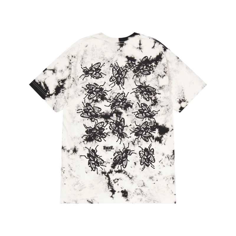 Fly Situation S/s Tiedye Tee Black