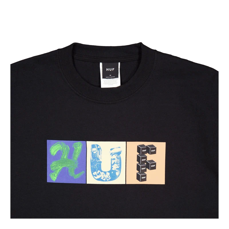 Threemix S/s Tee Black